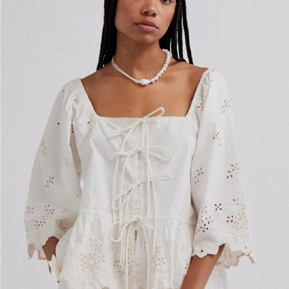 Damson madder Lana Blouse - Broderie